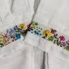 Guayabera en lino, con pechera bordada a mano de San Antonino - Imagen 3