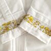 Guayabera en lino, con pechera bordada a mano de San Antonino - Imagen 3