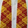 Guayabera en lino, con pechera de cadenilla del Istmo de Tehuantepec - Imagen 2
