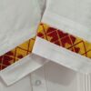 Guayabera en lino, con pechera de cadenilla del Istmo de Tehuantepec - Imagen 3