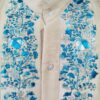 Guayabera en lino, con pechera bordada a mano de San Antonino - Imagen 2