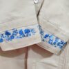 Guayabera en lino, con pechera bordada a mano de San Antonino - Imagen 3