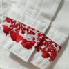 Guayabera en lino, con una tira bordada a mano de San Antonino - Imagen 2