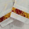 Guayabera en lino, con pechera de cadenilla del Istmo de Tehuantepec - Imagen 4