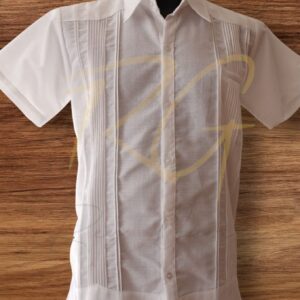 Guayabera Ejecutiva en Lino, Manga Corta